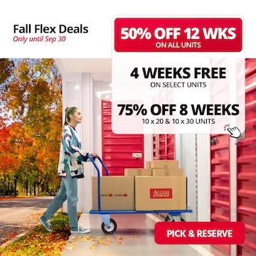 Access Storage - Bowmanville Promotion